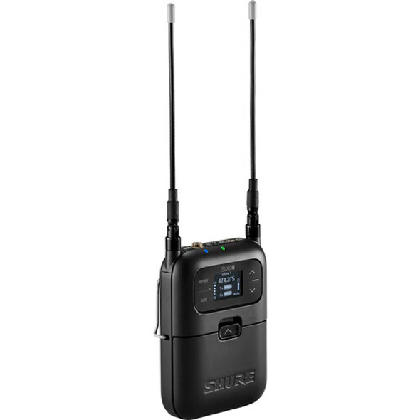 Shure SLXD5 Digital Camera-Mount Wireless Microphone Receiver (J52: 558 to 602 + 614 to 616 MHz)