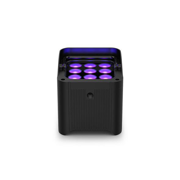  Chauvet DJ Freedom Par H9 IP X4 Complete Up-Lighting Kits with Handheld Remote Control & Utility Case Four Package