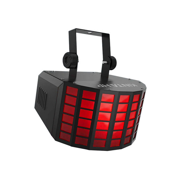  Chauvet DJ Kinta HP High-Powered Quad-Color RGBW & CMYO LED Effect Lights with Carry Cases & Remote Duo Package