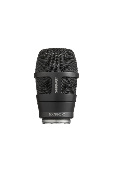 Shure Nexadyne 8/C Cardioid Revonic Microphone Capsule for Wireless Transmitters (Black)