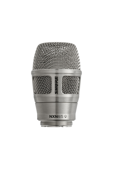 Shure Nexadyne 8/S Supercardioid Revonic Microphone Capsule for Wireless Transmitters (Nickel)
