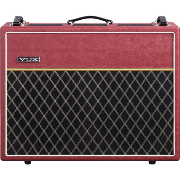  VOX AC30C2 Custom 30W 2x12 Tube Combo Amplifier (Classic Vintage Red) 