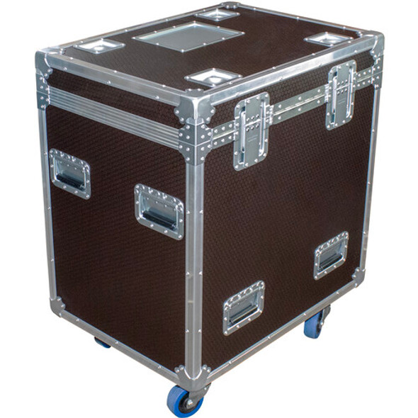 Odyssey OPT302230WBRN Professional 30" x 22" x 30" Brown Hex Board Utility Tour Trunk Case with Caster Wheels