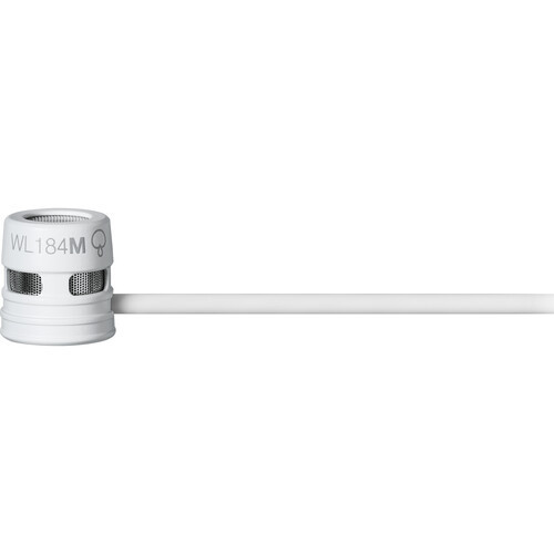 Shure WL185m Low-Profile Cardioid Lavalier Microphone with TA4F