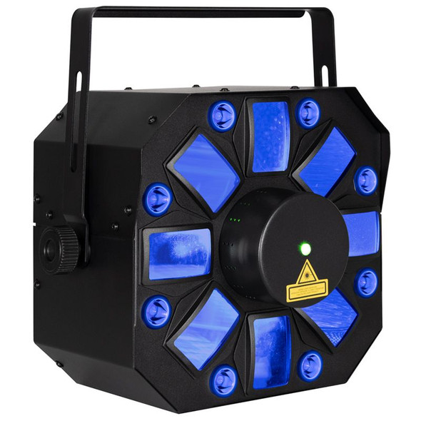 American DJ Stinger II 3-FX-IN-1 Moonflower, Laser, & UV Effect