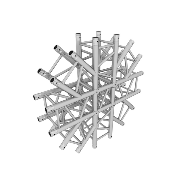 ProX XT-JB10W-SPIDER 8-Way + 2-way Top Bottom Spider lighting Junction Box - Spider Shaped Truss for F34 Conical Truss