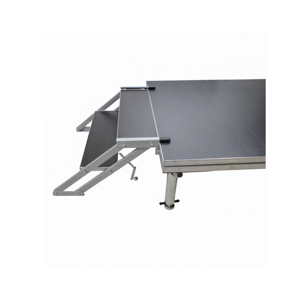 ProX XSQ-ST2 StageQ 2 Step Heavy Duty Foldable Adjustable 14 to 18 Inch