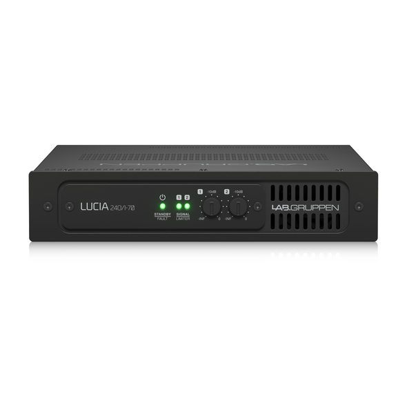 LAB GRUPPEN LUCIA 240/1-70 Compact Mono Amplifier for High-Impedance 70V Installations (1 x 240W)