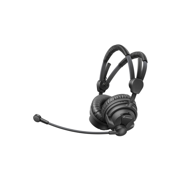 Sennheiser HME 26 Dual-Ear On-Ear Broadcast Headset with Condenser Microphone (No Cable)