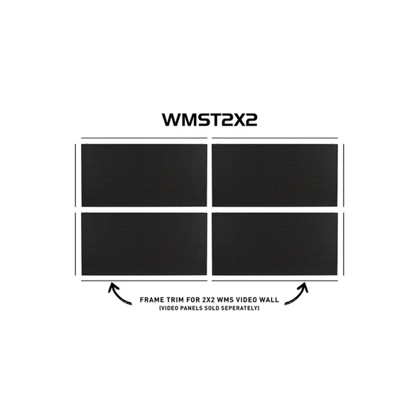 ADJ WMST2X2 Framing trim set for 2x2 wall