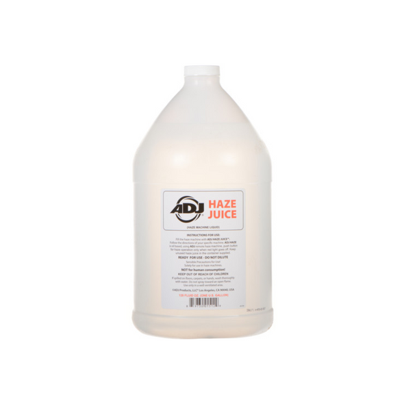 ADJ HAZE/GAL Liquid for Haze Generator Fog Machine (1 Gallon)