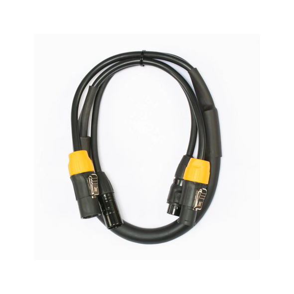 ADJ AC5PTRUE3 IP65-Rated 3FT 5-Pin DMX & Locking Power Link Combo Cable