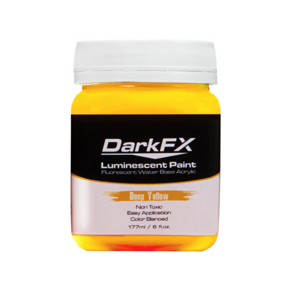 Antari DarkFX UV Paint (Deep Yellow, 6 Ounces)