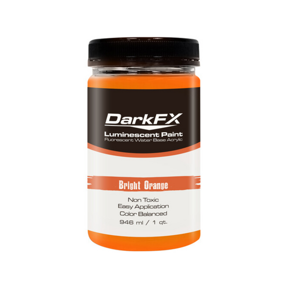 Antari DarkFX UV Paint (Bright Orange, 1 Quart)