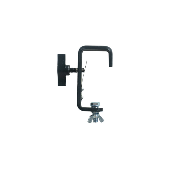 Antari Event Lighting Steel Hook Clamp (Suits 35-51mm) with truss protector - Black