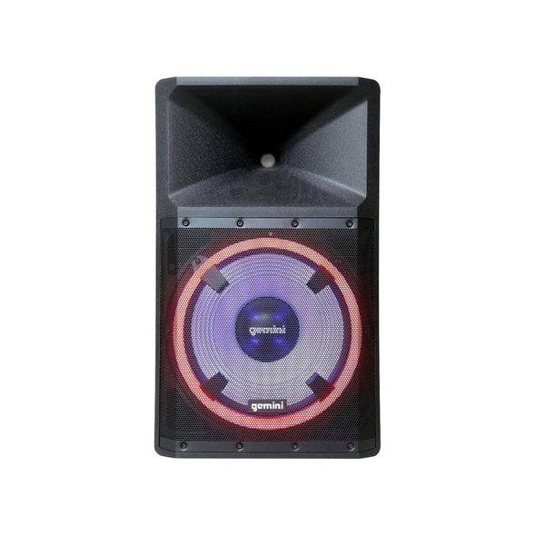 Gemini GSP-L2200PK 15" Bluetooth PA Speaker 2200W LED Party System