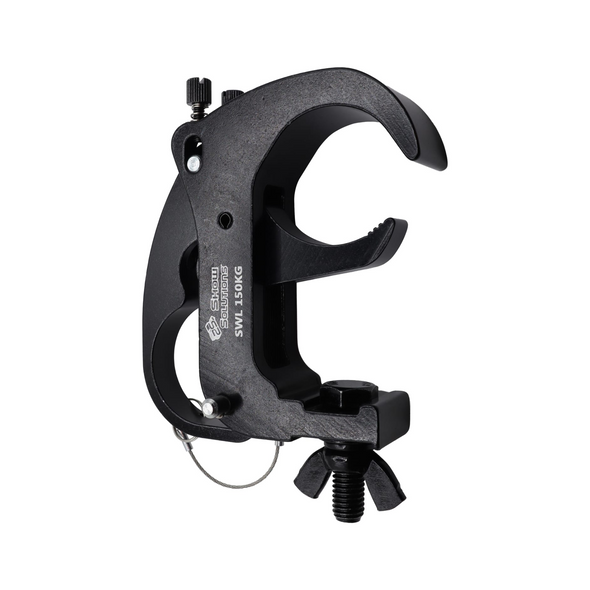Odyssey Ultra Swift Clamp, Fits 2″ Tube, 330 lb Load Capacity, Black
