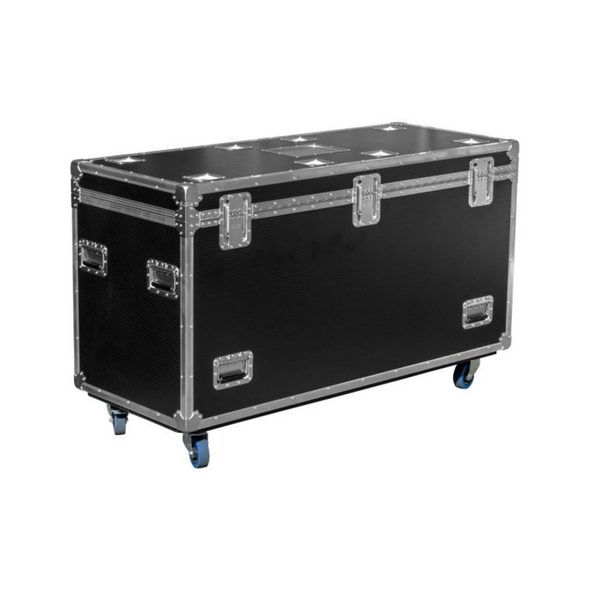 Odyssey Professional 60″ x 24″ x 36″ Black Hex Board Utility Tour Trunk Case with Caster Wheels 
