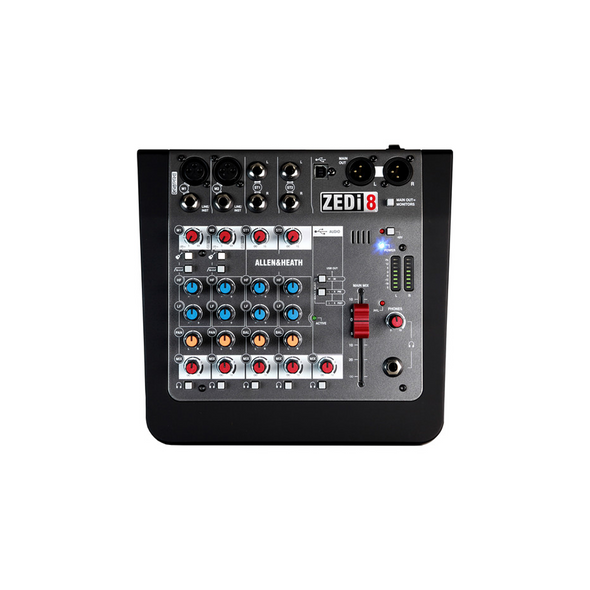 Allen & Heath ZEDi-8 Compact Hybrid Mixer/USB Interface