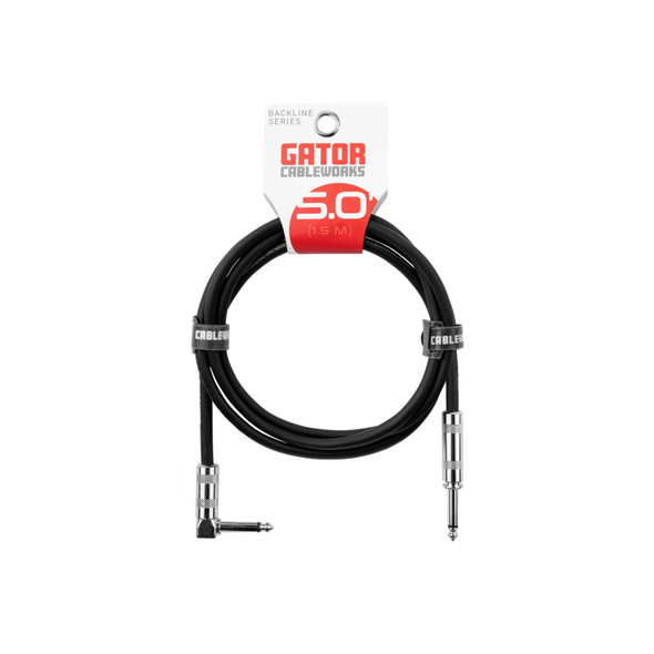 Gator Cases 5 Foot Strt to RA Instrument Cable