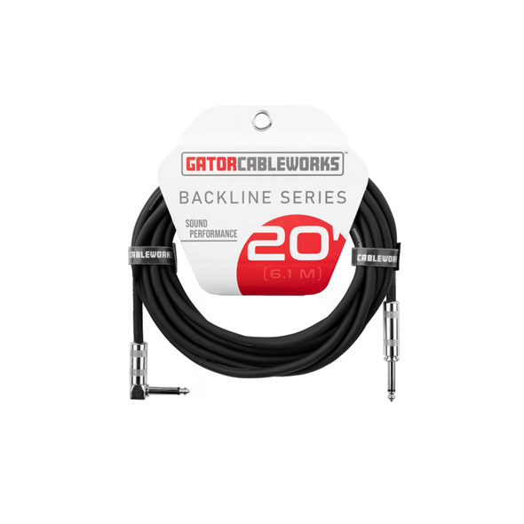 Gator Cases 20 Foot Strt to RA instrument Cable