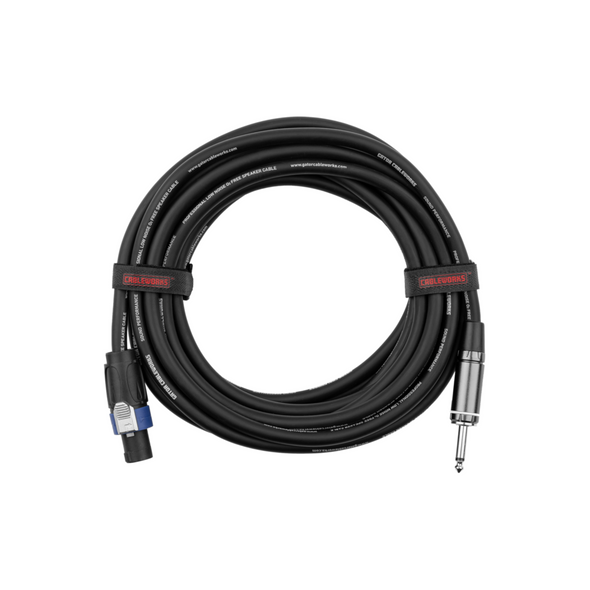 Gator Cases GCWC-SPK-10-1TL 10 Foot TS to Twist Lock Connector Speaker Cable
