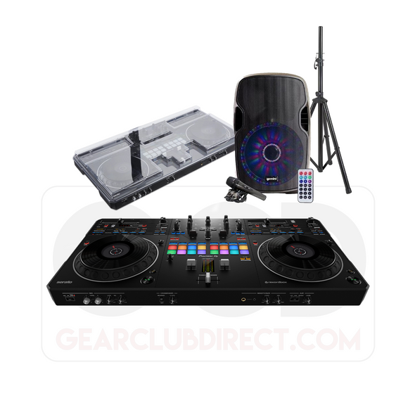 GCD Package: Pioneer DJ DDJ-REV5 Package with Gemini AS-12BLU-LT-PK Speakers & Decksaver Cover GCD Package: Pioneer DJ DDJ-REV5 Package with Gemini AS-12BLU-LT-PK Speakers & Decksaver Cover