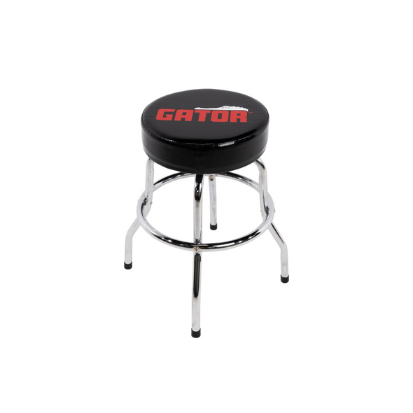 Gator Cases G-LOGOSTOOL Gator branded 24” padded swivel player’s stool