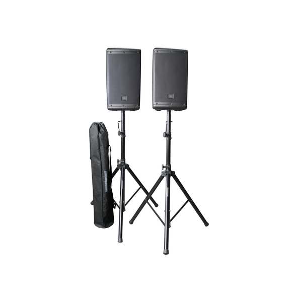 Gator Cases RI-SPKRSTDSET-200-AL Aluminum Tripod Speaker Stand Set with Bag