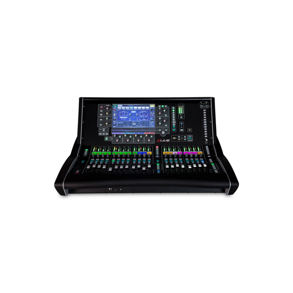 Allen & Heath AH-DLIVE-S3 dLive S Class 20 Fader Surface, 12-inch Touchscreen, 2 option I/O port, Hot Swap PSU, 27 SoftKeys