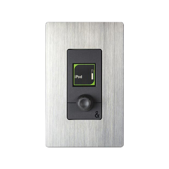 Allen & Heath IP1 Wallplate Programmable Remote Controller (Black)