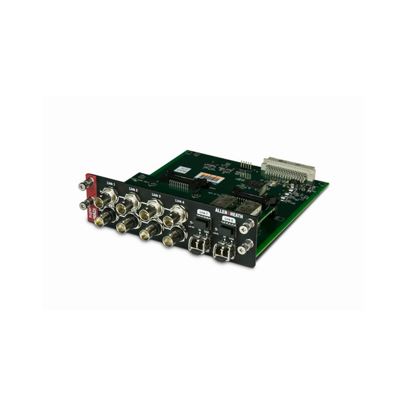 Allen & Heath AH-M-DL-SMADI2-A 128x128 4x Links via BNC and SFP MADI Card, 96kHz for dLive And Avantis