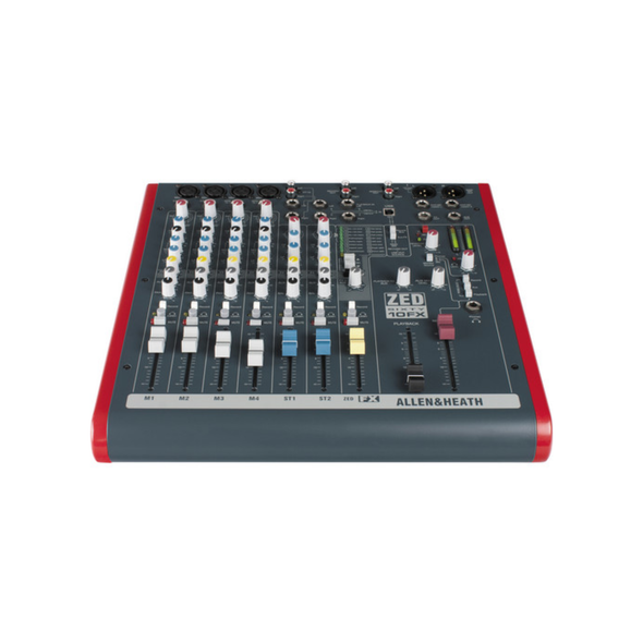 Allen & Heath ZED60-10FX - 6 Channel Mixer with Digital Effects and USB Connectivity