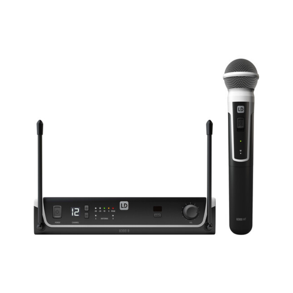 LD Systems U305 HHD Wireless Mic System with Dynamic Handheld Mic, 514 - 542 MHz