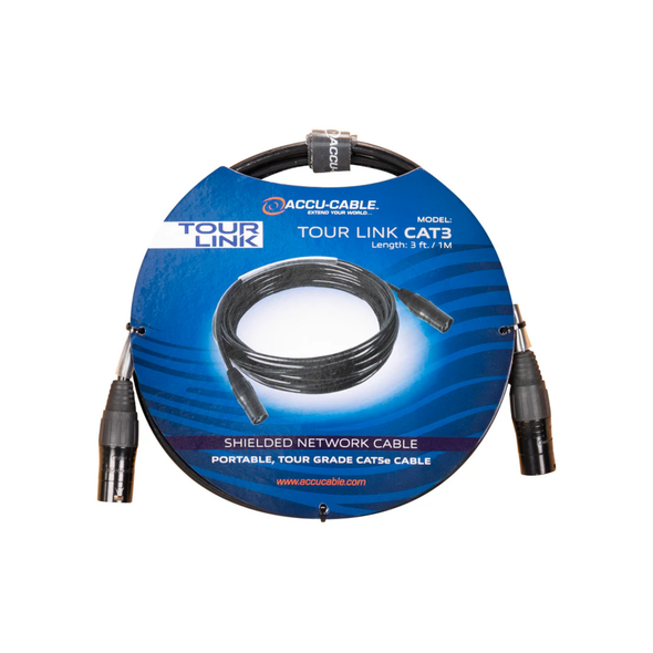 ADJ Tour Link 3ft CAT5e cable