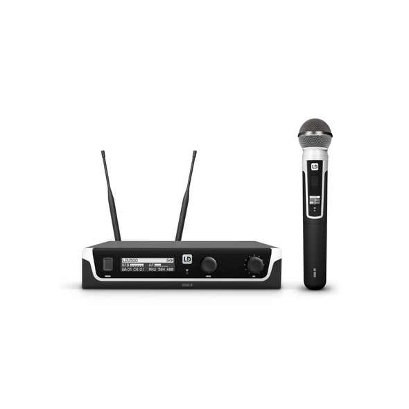 LD Systems U505 HHD - Wireless Mic System with Dynamic Handheld Microphone, 514 - 542 MHz