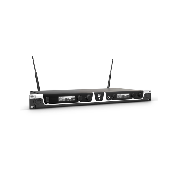 LD Systems U505 HHD 2 - Wireless Mic System with 2 x Dynamic Handheld Microphone, 514 - 542 MHz, US Pow