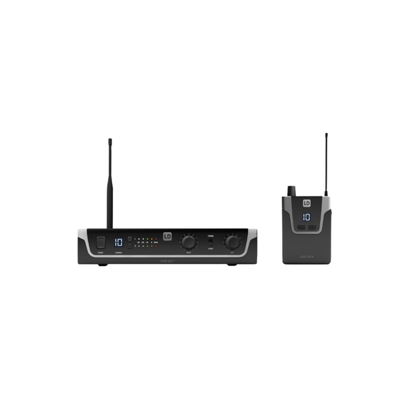 LD Systems U305.1 IEM Wireless In-Ear Monitoring System (Transmitter and Body Pack) - 514-542 MHz