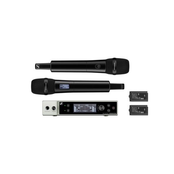 Sennheiser EW-DX 835-S Set Dual Handheld Microphone System - V5-7 Band Sennheiser EW-DX 835-S Set Dual Handheld Microphone System - V5-7 Band