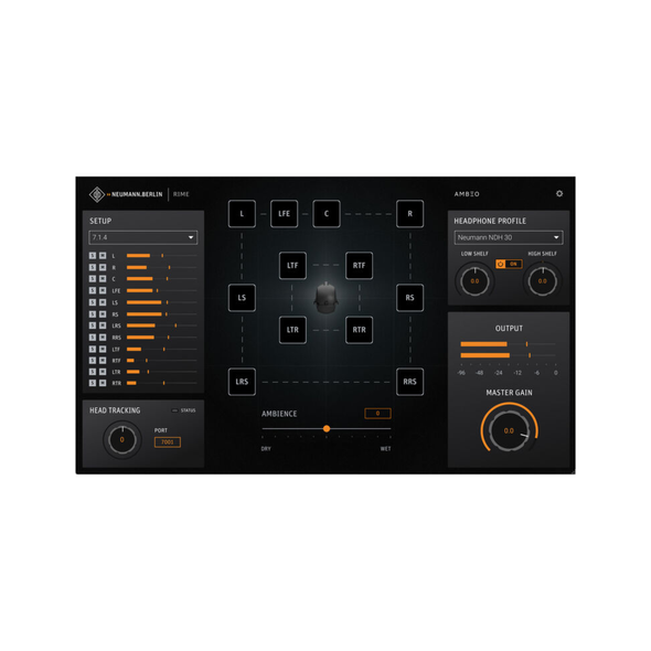 Neumann RIME Immersive Binaural Monitoring Plug-In