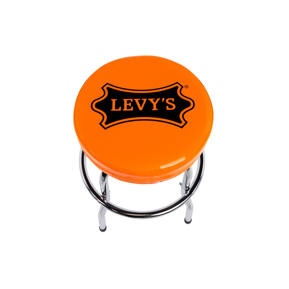 Levy’s branded 24” traditional swivel player's stool
