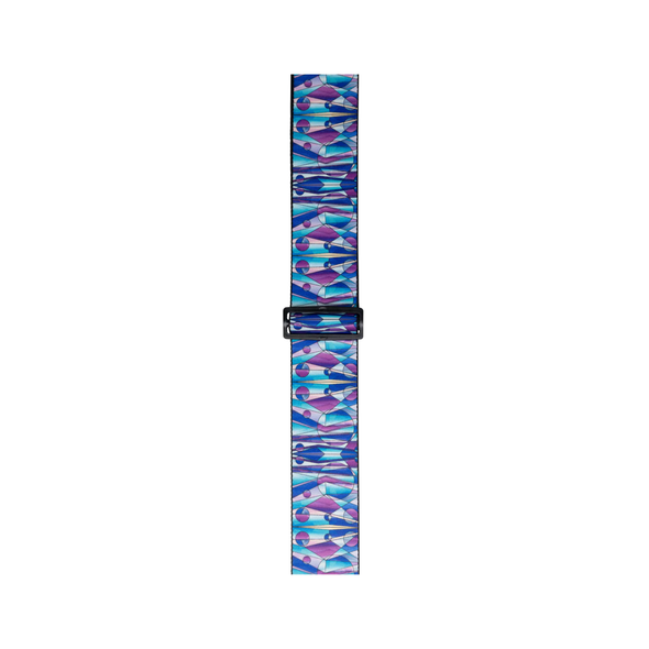 Levy's Stained Glass Guitar Strap-Kaleidoscope Pur