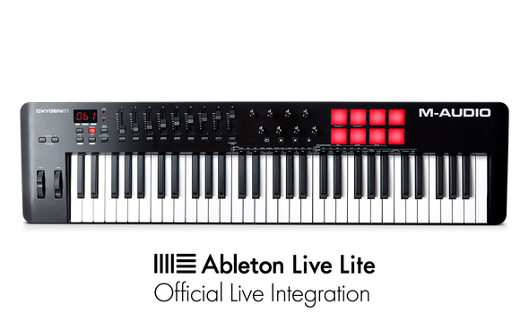 M-Audio OXYGEN61MKV USB MIDI Controller with Smart Controls and Auto-Mapping