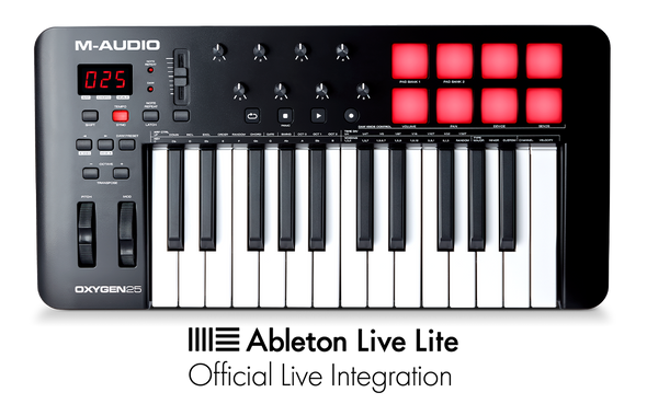 M-Audio OXYGEN25MKV USB MIDI Controller with Smart Controls and Auto-Mapping