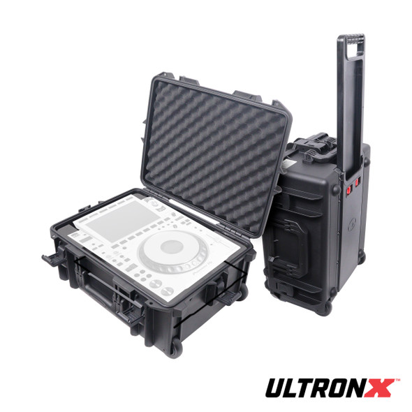 ProX XM-CDHW UltronX Watertight Case Holds CDJ-3000 / 12" Mixers, with Handle and Wheels