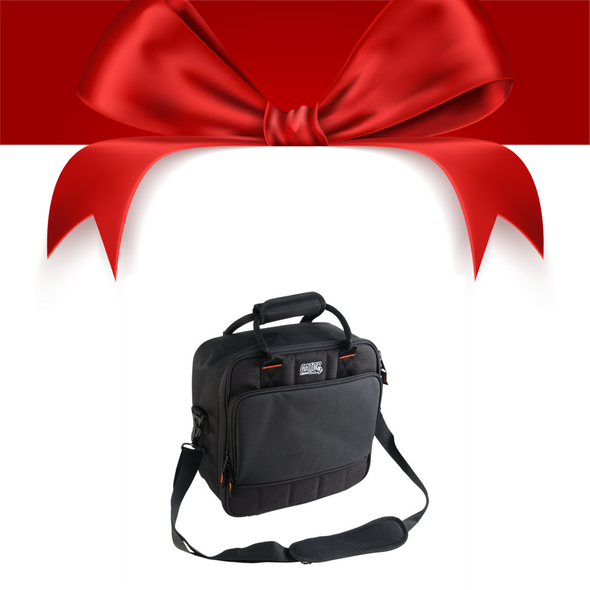 Gator Cases Updated Padded Nylon Mixer Or Equipment Bag; 12″ X 12″ X 5.5″ Xmas Deal 