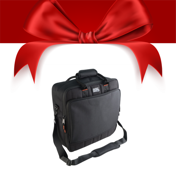 Gator Cases Updated Padded Nylon Mixer Or Equipment Bag; 15″ X 15″ X 5.5″ Xmas Deal