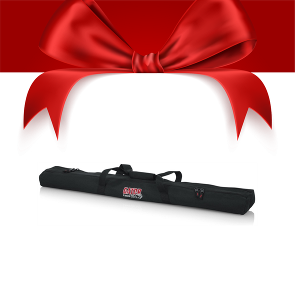 Gator Cases GPA-SPKRSPBG-42DLX Sub Pole Bag 42'' Interior with 2 compartments Xmas Deal