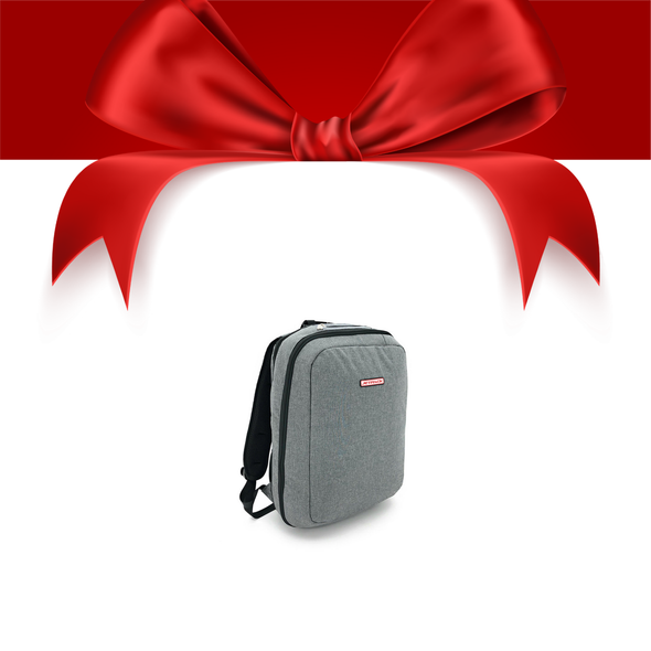 JetPack Slim travel-friendly DJ Backpack (Grey) Xmas Deal