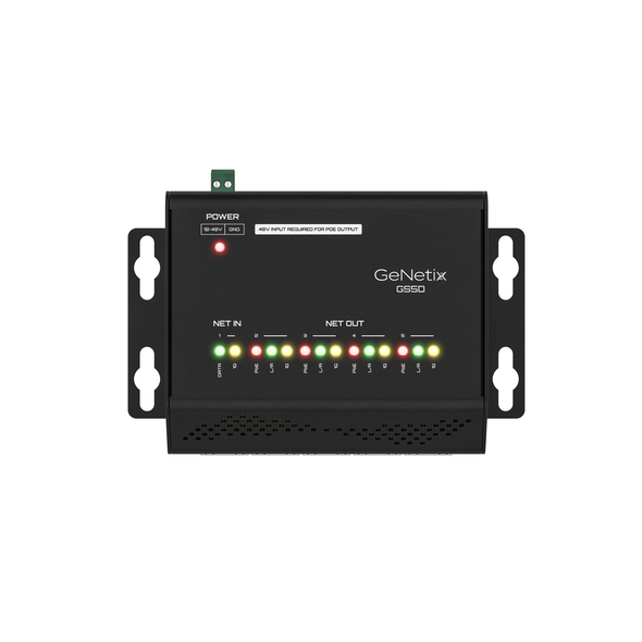 Chamsys GENETIXDINNET - GeNetix DIN 5 Port Network Switch